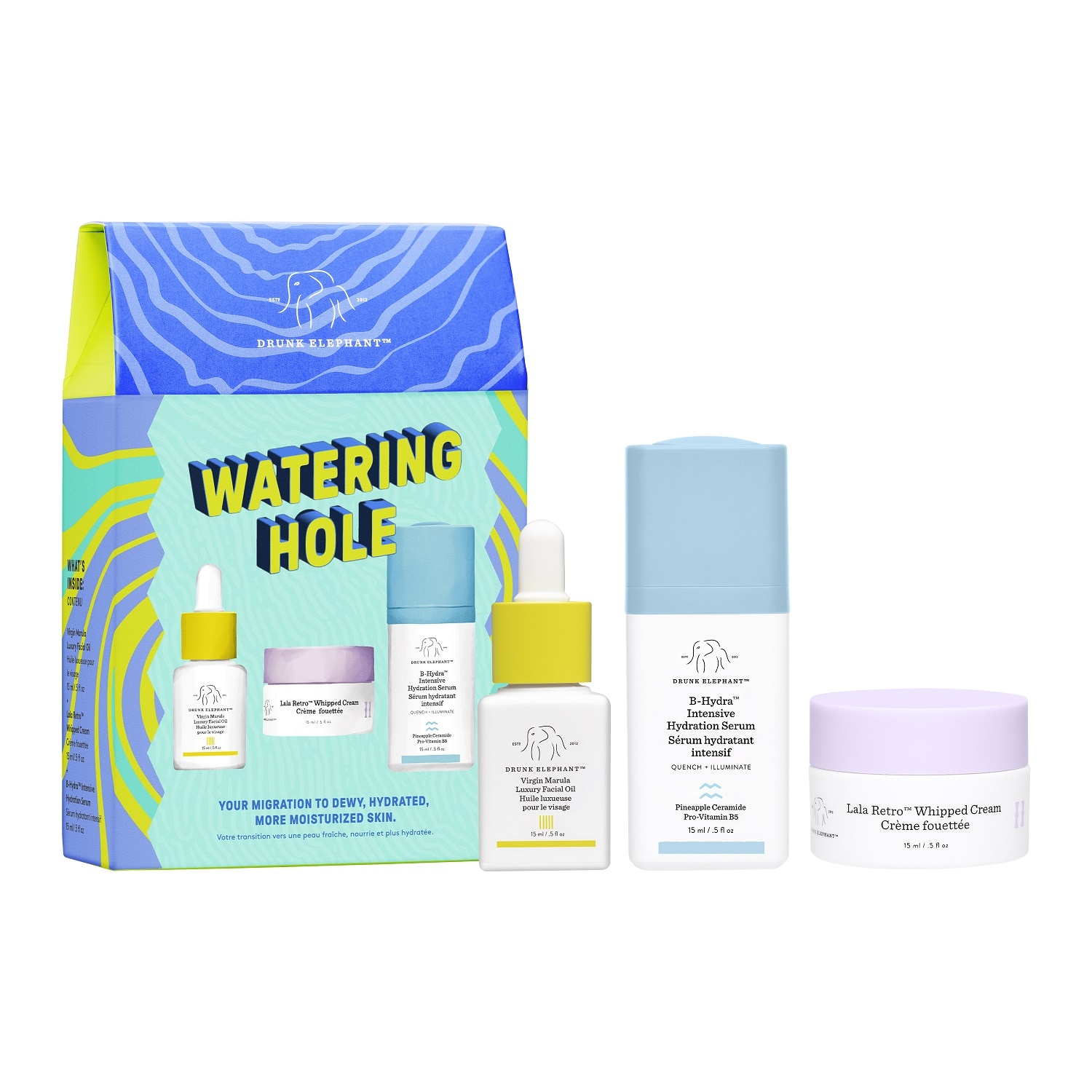 WATERING HOLE SET (SET DE HIDRATACIÓN FACIAL)